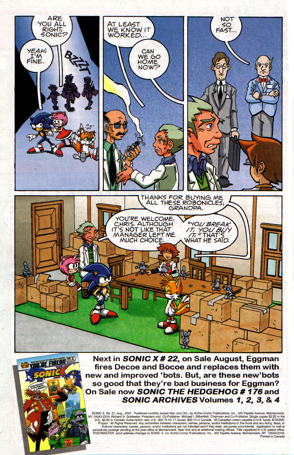 Sonic X - July 2007 Page 22